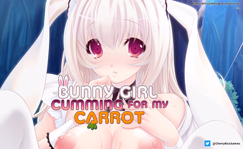 Bunny Girl Cumming For My Carrot adult sex game