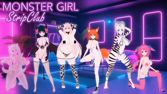 Monster Girl StripClub adult sex game
