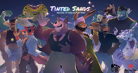 Tinted Sands: Welcome to Swirling Paw Point секс игры для взрослых