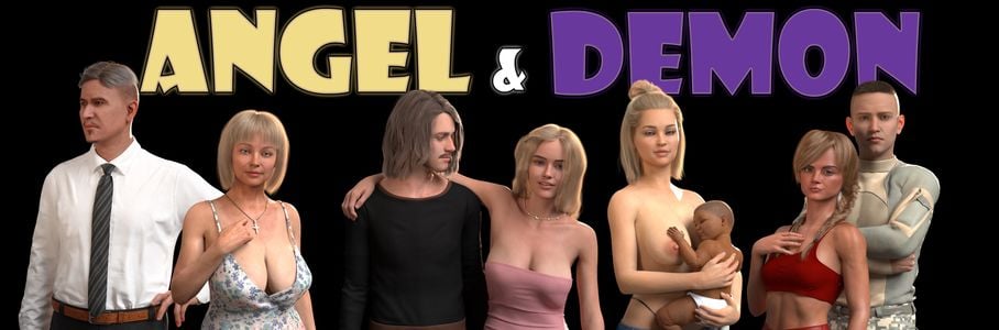Angel & Demon adult sex game