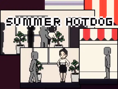 Summer Hotdog adult sex game