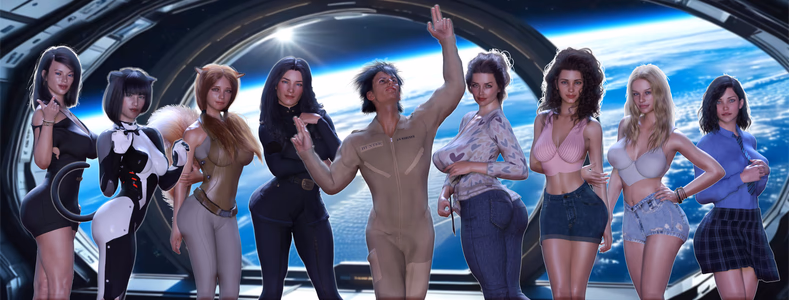 Hunter: Space Pirates adult sex game