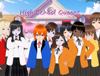 High School Queens adult sex game
