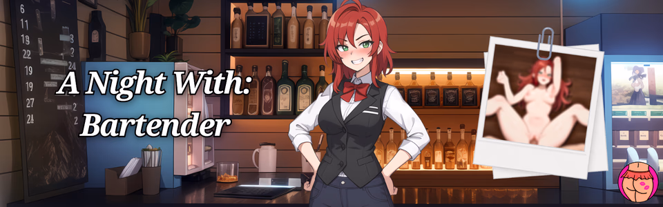 A Night With: Bartender adult sex game