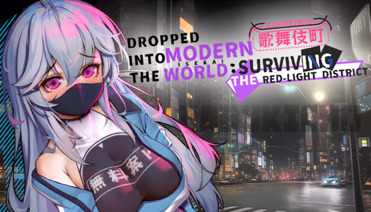 Dropped into the Modern World- Surviving the Red-Light District adult sex game