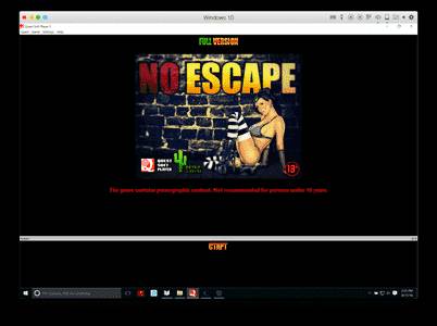 No Escape adult sex game
