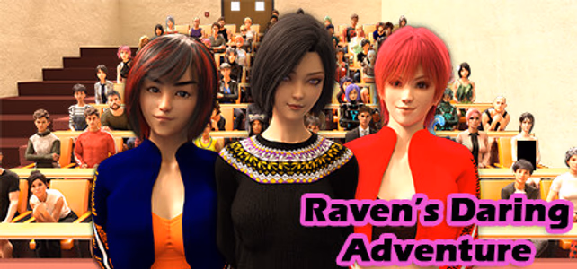 Raven's Daring Adventure adult sex game