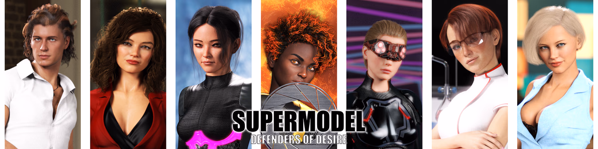 Supermodel: Defenders of Desire adult sex game