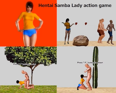 Hentai Samba Lady action game секс игры для взрослых