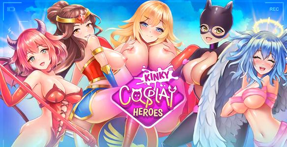 Kinky Cosplay Heroes adult sex game