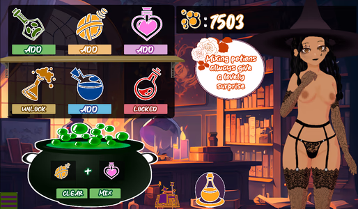 Bewitching Love adult sex game