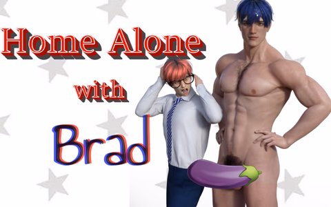 Home Alone with Brad adult sex game