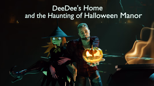 DeeDee's Home and the Haunting of Halloween Manor adult sex game