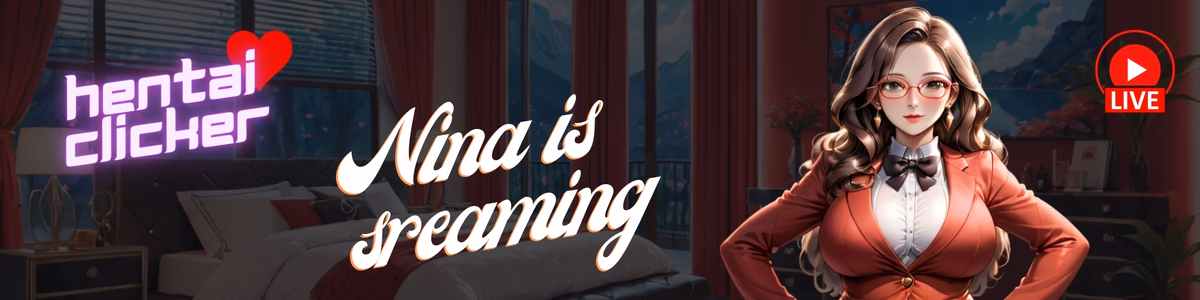 Hentai Clicker: Nina Is Streaming adult sex game