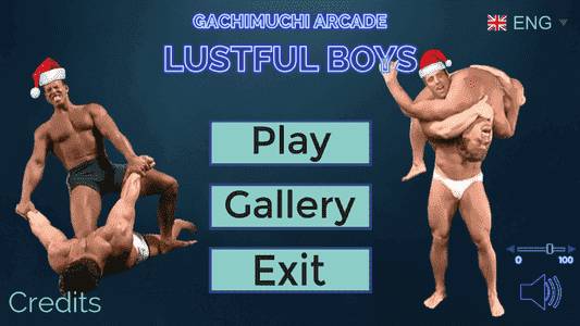 Gachimuchi Arcade: Lustful Boys adult sex game