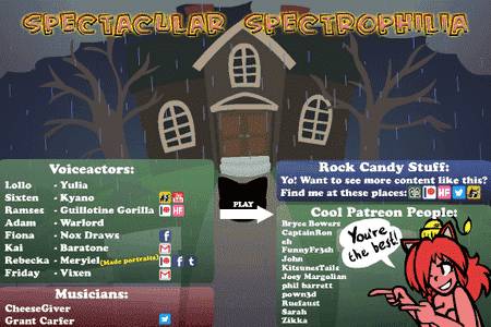 Spectacular Spectrophilia adult sex game