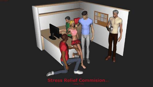 Stress Relief Commision adult sex game