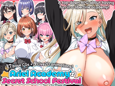 Ariel Academy's Secret School Festival adult sex game