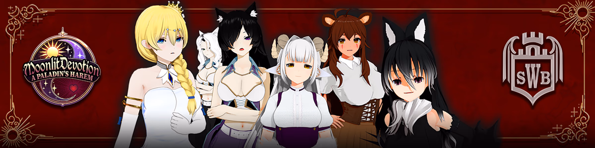 Moonlit Devotion: A Paladin's Harem