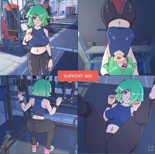 New at the Gym adult sex game