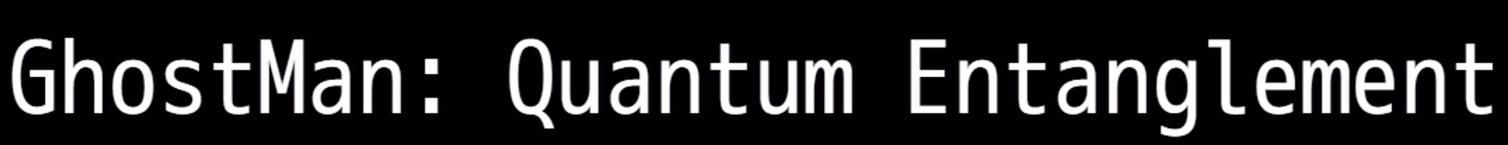 Ghost Man: Quantum Entanglement adult sex game