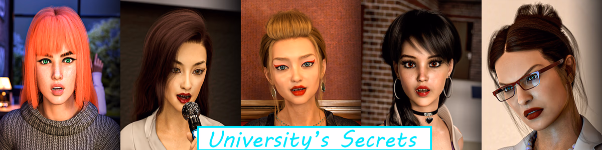 University's Secrets adult sex game
