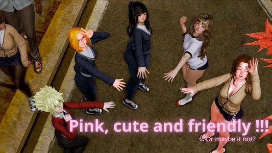 Pink Cute and Friendly or Maybe Not? adult sex game