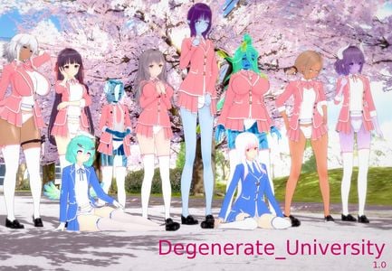 Degenerate University adult sex game