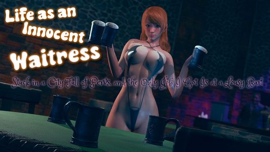 Life as an Innocent Waitress adult sex game