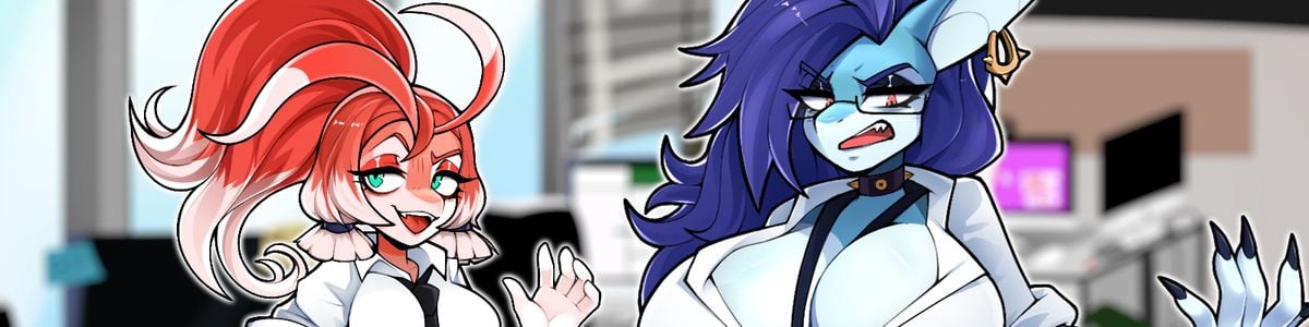 The After Hours Office Predators adult sex game