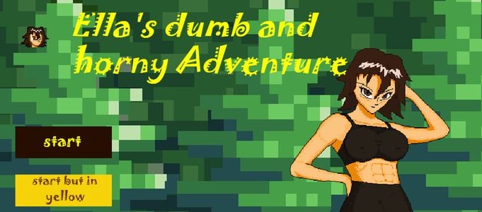 Ella's Dumb and Horny Adventure adult sex game