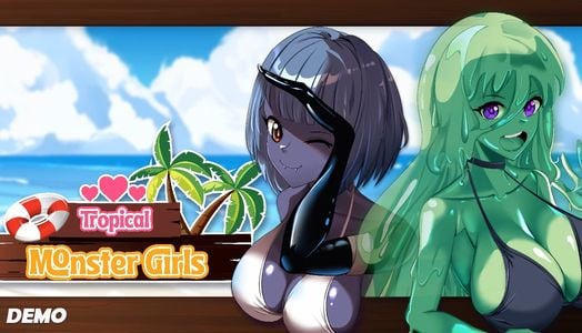 Tropical Monster Girls adult sex game