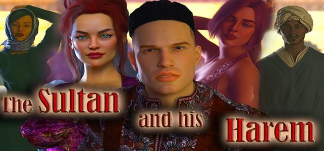 The Sultan and His Harem adult sex game