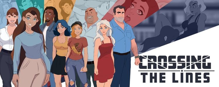 Crossing the Lines adult sex game