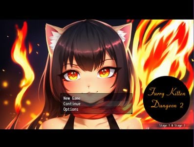 Furry Kitten Dungeon 2 adult sex game