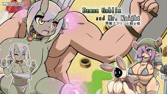 Demon Goblin and Mr. Knight adult sex game