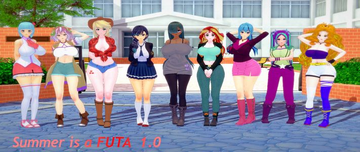 Summer Is a Futa adult sex game