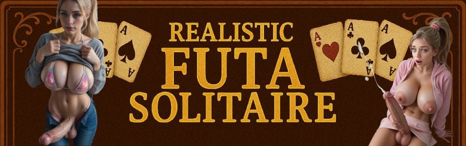 Realistic Futa Solitaire adult sex game