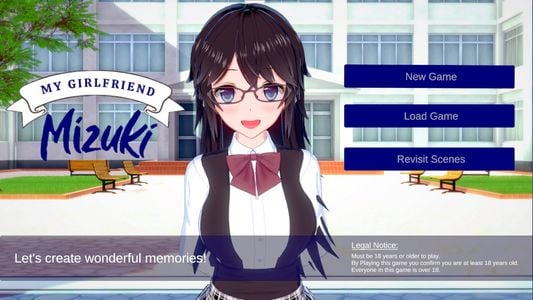 My Girlfriend Mizuki adult sex game