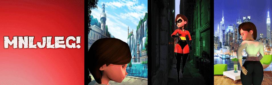 My Neighbor Looks Just Like Elasti Girl! adult sex game