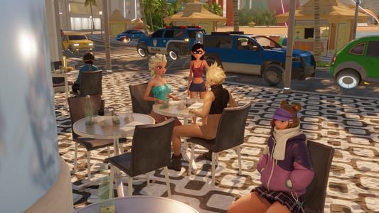 Party. Two plus one. adult sex game