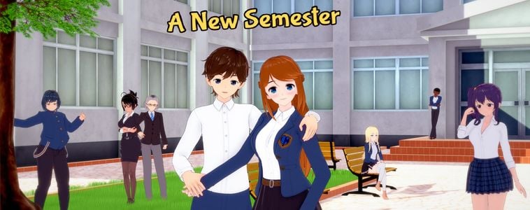 A New Semester adult sex game