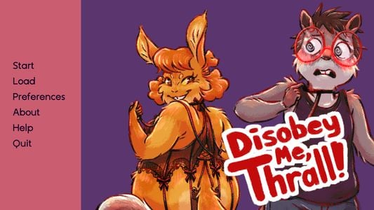Disobey Me, Thrall! adult sex game