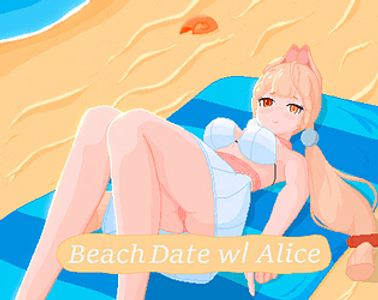 Beach Date with Alice adult sex game