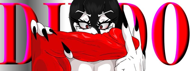 Goth Femboy and Dildo adult sex game