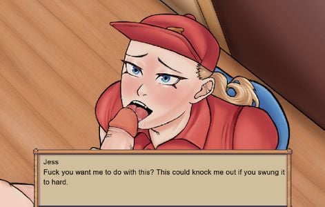 Delivery girl. adult sex game