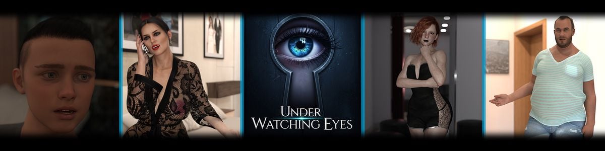 Under Watching Eyes adult sex game