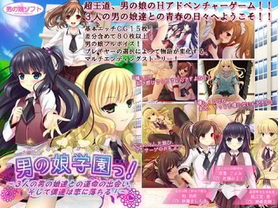 Otokonoko Academy! ~My Fateful Encounter with Three Otokonoko, and the Love That Followed~ adult sex game