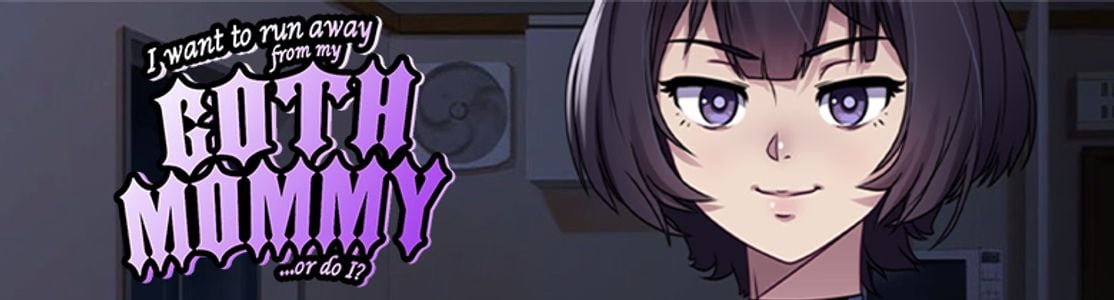 I want to run away from my goth mommy... or do I? adult sex game
