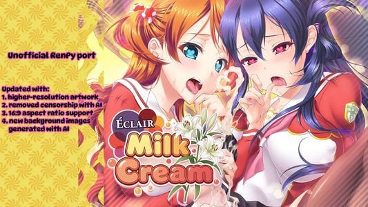 Eclair Milk Cream adult sex game